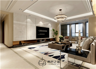 銀川中海悅府190㎡裝修效果圖|現(xiàn)代輕奢風(fēng)格