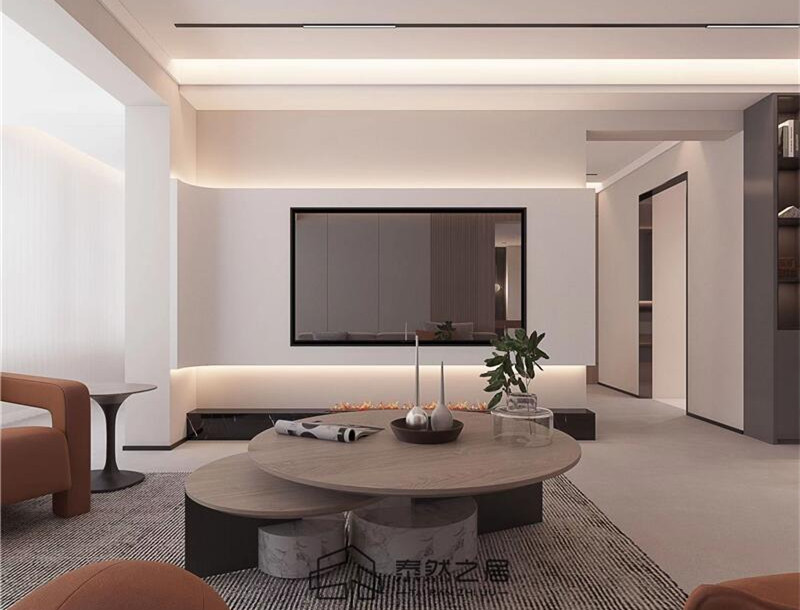 銀川華遠(yuǎn)旭輝江南賦143㎡裝修效果圖|現(xiàn)代奶油輕奢風(fēng)格